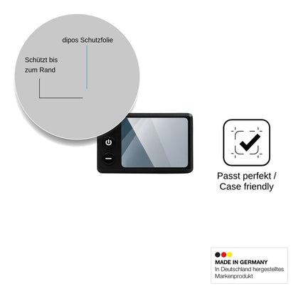 2x Screen Protector for Bassadoro Lenker Display S E Flexible Glass 9H dipos