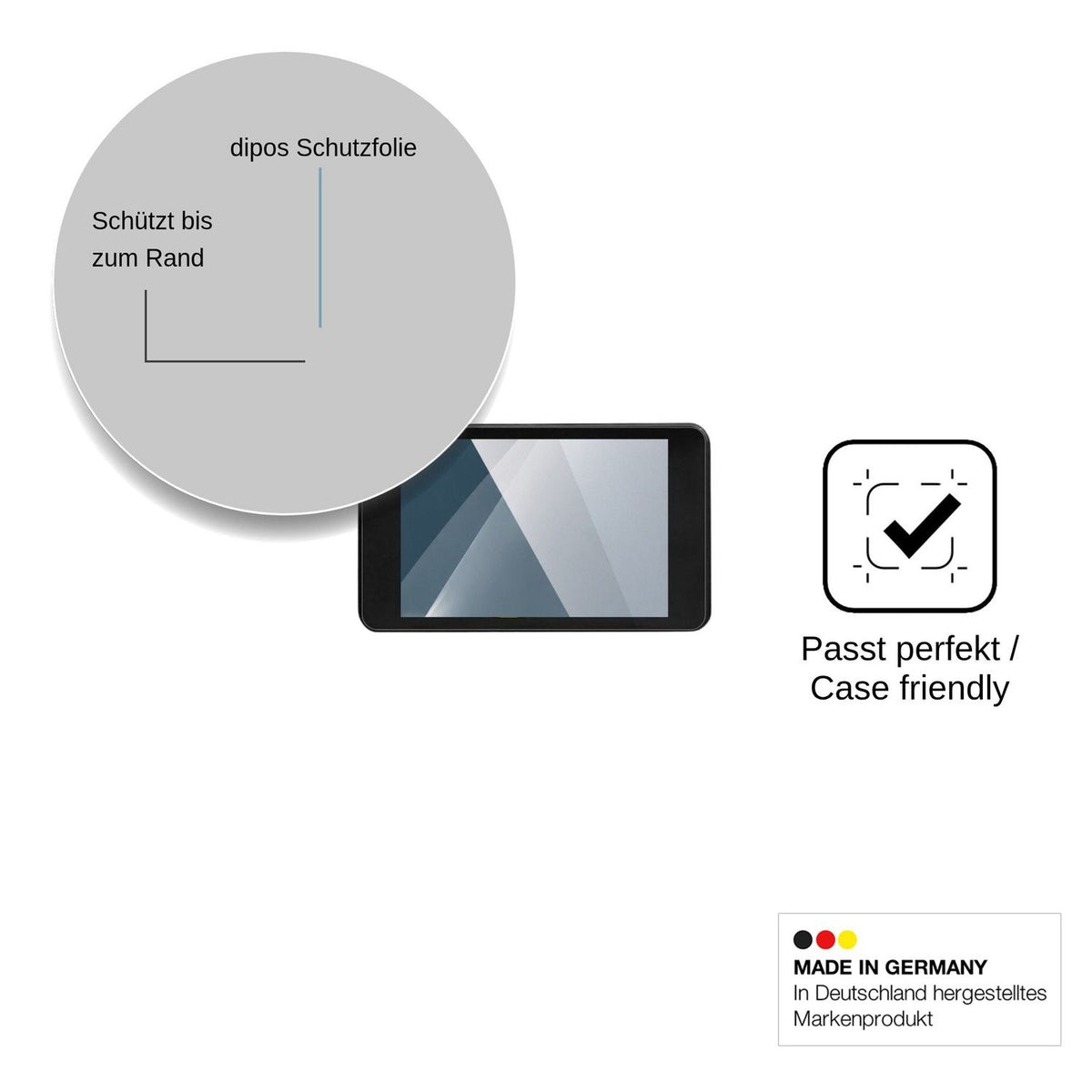 2x Screen Protector for Beazoom T8 Flexible Glass 9H dipos