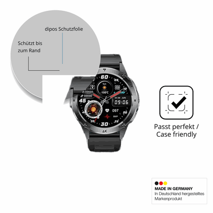 Besonders flexibler Displayschutz mit Anti-Shock-Schicht im Materialmix