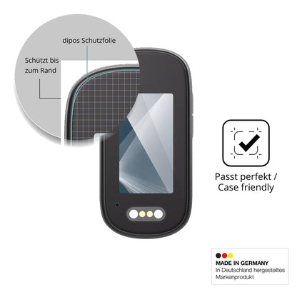 Besonders flexibler Displayschutz mit Anti-Shock-Schicht im Materialmix