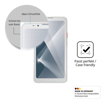 Besonders flexibler Displayschutz mit Anti-Shock-Schicht im Materialmix