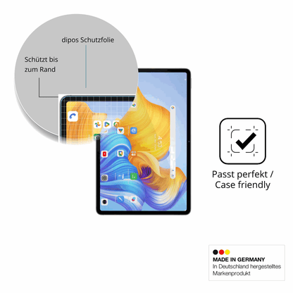 Besonders flexibler Displayschutz mit Anti-Shock-Schicht im Materialmix