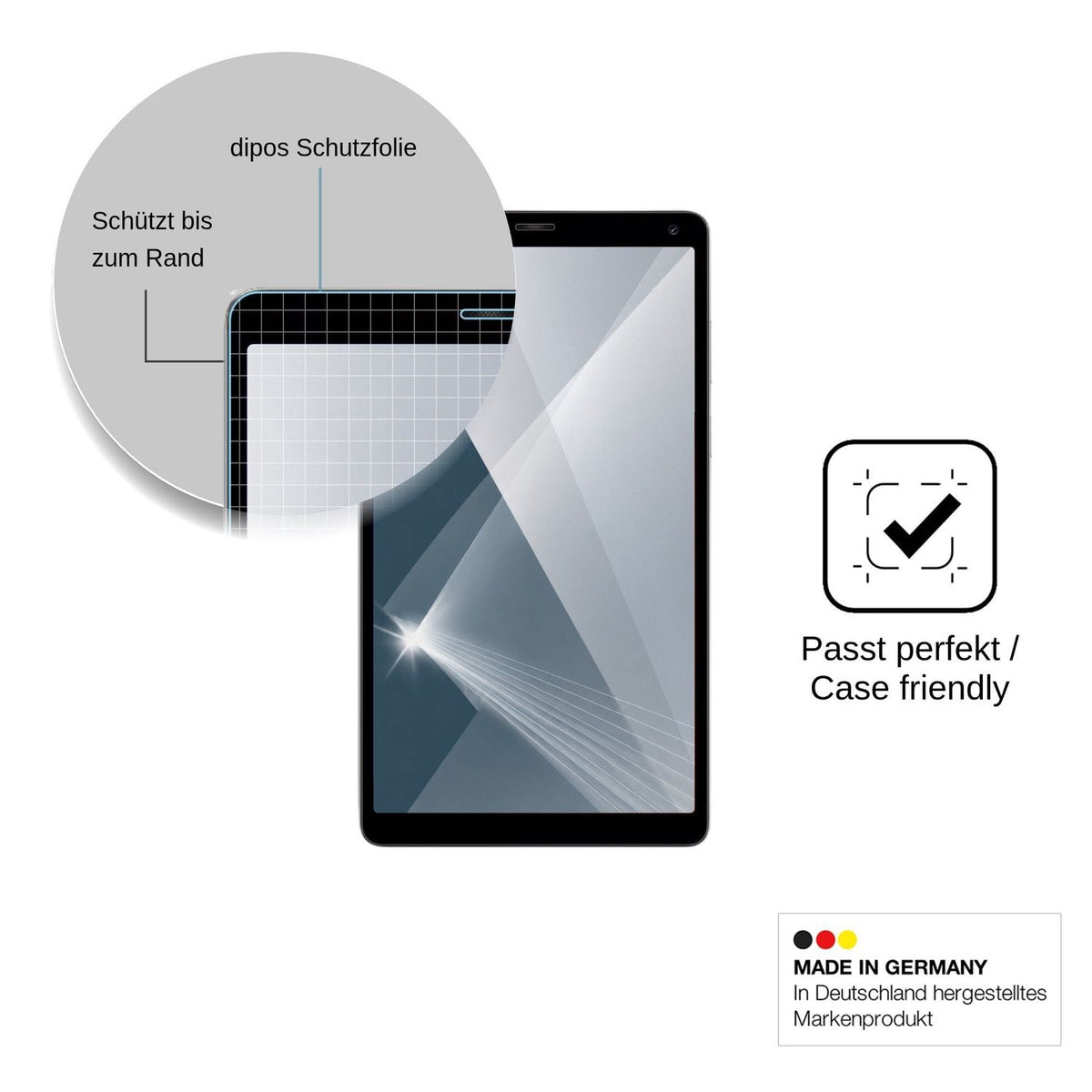 2x Screen Protector for Blackview Wave 3 Flexible Glass 9H dipos