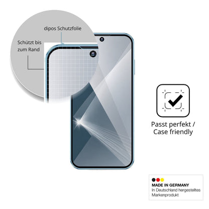 Besonders flexibler Displayschutz mit Anti-Shock-Schicht im Materialmix