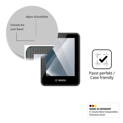 Besonders flexibler Displayschutz mit Anti-Shock-Schicht im Materialmix