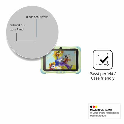 Besonders flexibler Displayschutz mit Anti-Shock-Schicht im Materialmix