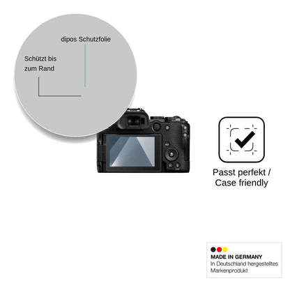 2x Screen Protector for Canon EOS R8 Mark II Flexible Glass 9H dipos
