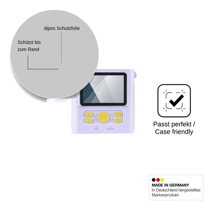 2x Screen Protector for CKATE ABS-681B Flexible Glass 9H dipos