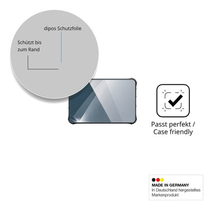 Besonders flexibler Displayschutz mit Anti-Shock-Schicht im Materialmix