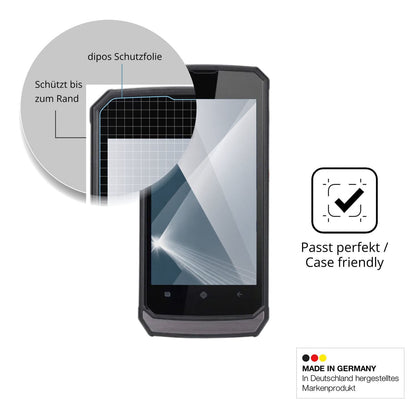 Besonders flexibler Displayschutz mit Anti-Shock-Schicht im Materialmix