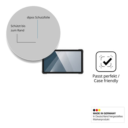 Besonders flexibler Displayschutz mit Anti-Shock-Schicht im Materialmix