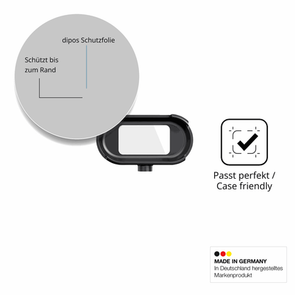Besonders flexibler Displayschutz mit Anti-Shock-Schicht im Materialmix