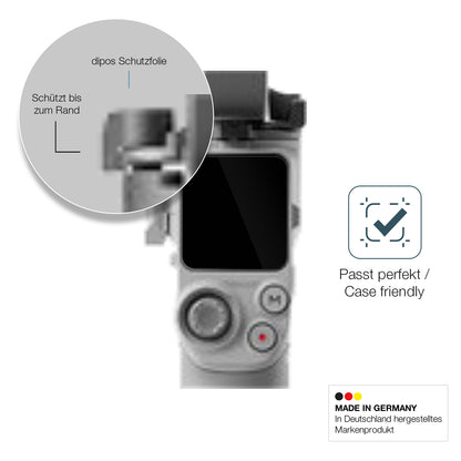 Besonders flexibler Displayschutz mit Anti-Shock-Schicht im Materialmix