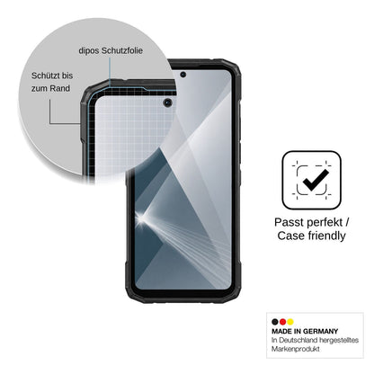 2x Screen Protector for Doogee Blade 20 X Flexible Glass 9H dipos