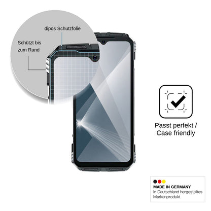 2x Screen Protector for Doogee S118 Plus Flexible Glass 9H dipos