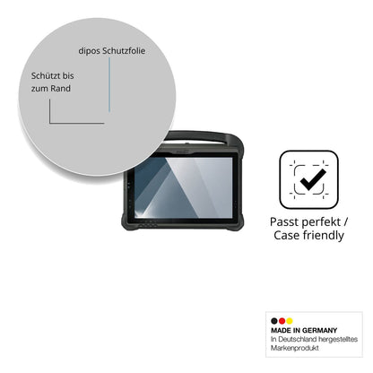 Besonders flexibler Displayschutz mit Anti-Shock-Schicht im Materialmix