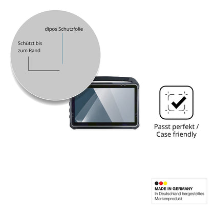 Besonders flexibler Displayschutz mit Anti-Shock-Schicht im Materialmix