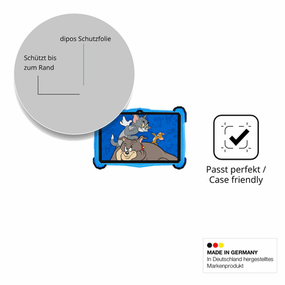 Besonders flexibler Displayschutz mit Anti-Shock-Schicht im Materialmix