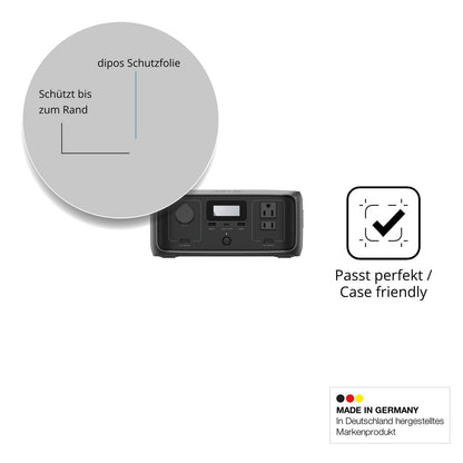 Besonders flexibler Displayschutz mit Anti-Shock-Schicht im Materialmix