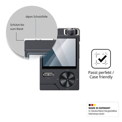 Besonders flexibler Displayschutz mit Anti-Shock-Schicht im Materialmix