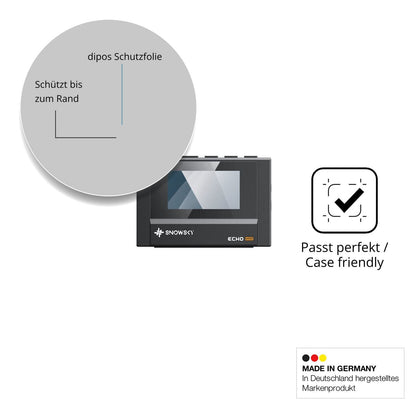 Besonders flexibler Displayschutz mit Anti-Shock-Schicht im Materialmix