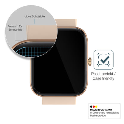 Besonders flexibler Displayschutz mit Anti-Shock-Schicht im Materialmix