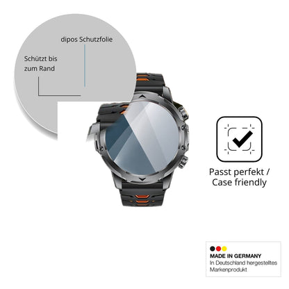 Besonders flexibler Displayschutz mit Anti-Shock-Schicht im Materialmix