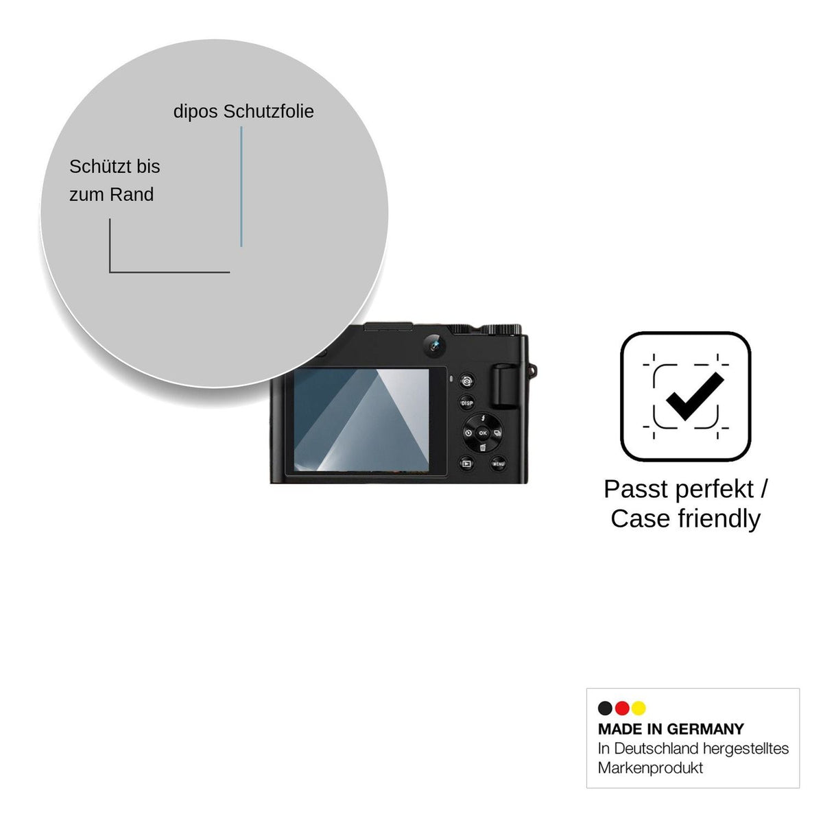 2x Screen Protector for FlyFrost DC218 Flexible Glass 9H dipos