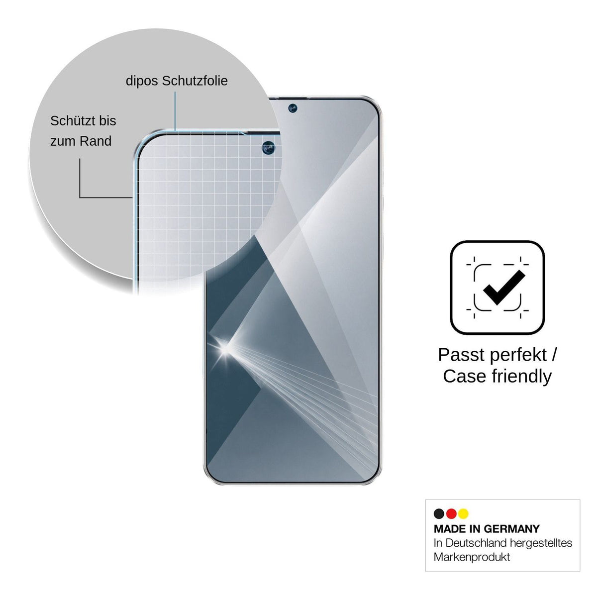 2x Screen Protector for FOXIONO Reno5 Flexible Glass 9H dipos