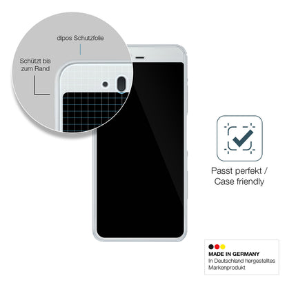 Besonders flexibler Displayschutz mit Anti-Shock-Schicht im Materialmix