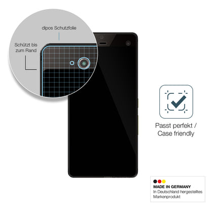 Besonders flexibler Displayschutz mit Anti-Shock-Schicht im Materialmix