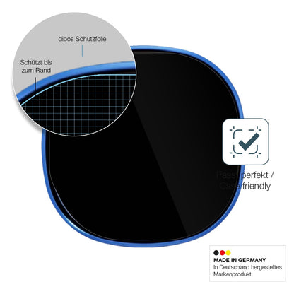 Besonders flexibler Displayschutz mit Anti-Shock-Schicht im Materialmix