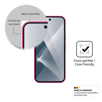 Besonders flexibler Displayschutz mit Anti-Shock-Schicht im Materialmix