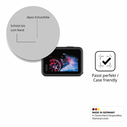 Besonders flexibler Displayschutz mit Anti-Shock-Schicht im Materialmix