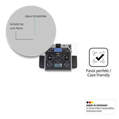 Besonders flexibler Displayschutz mit Anti-Shock-Schicht im Materialmix