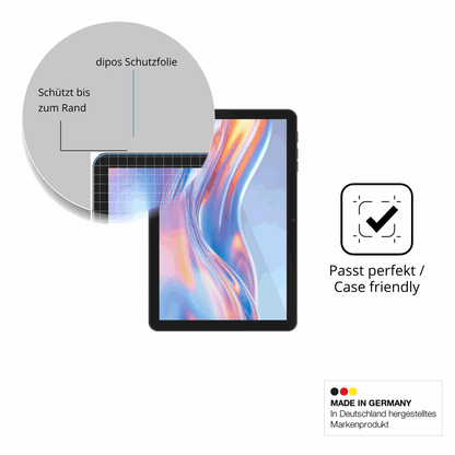 Besonders flexibler Displayschutz mit Anti-Shock-Schicht im Materialmix