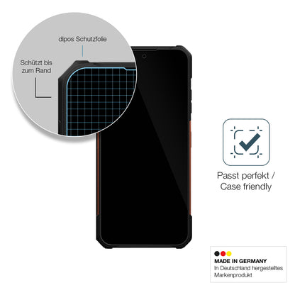 Besonders flexibler Displayschutz mit Anti-Shock-Schicht im Materialmix