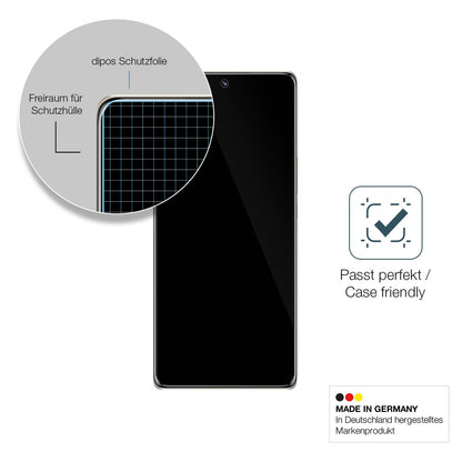Besonders flexibler Displayschutz mit Anti-Shock-Schicht im Materialmix