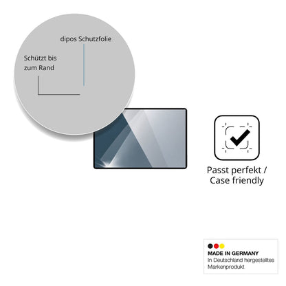 Besonders flexibler Displayschutz mit Anti-Shock-Schicht im Materialmix