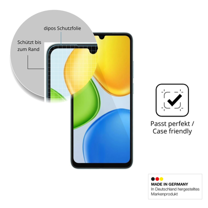 Besonders flexibler Displayschutz mit Anti-Shock-Schicht im Materialmix