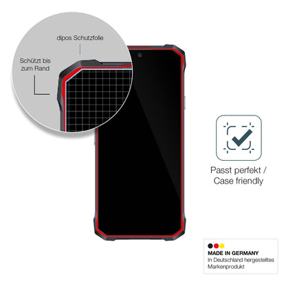 Besonders flexibler Displayschutz mit Anti-Shock-Schicht im Materialmix
