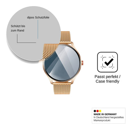 2x Screen Protector for idomars 68or Flexible Glass 9H dipos