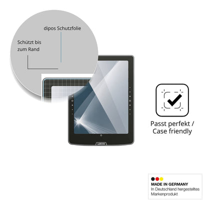 Besonders flexibler Displayschutz mit Anti-Shock-Schicht im Materialmix