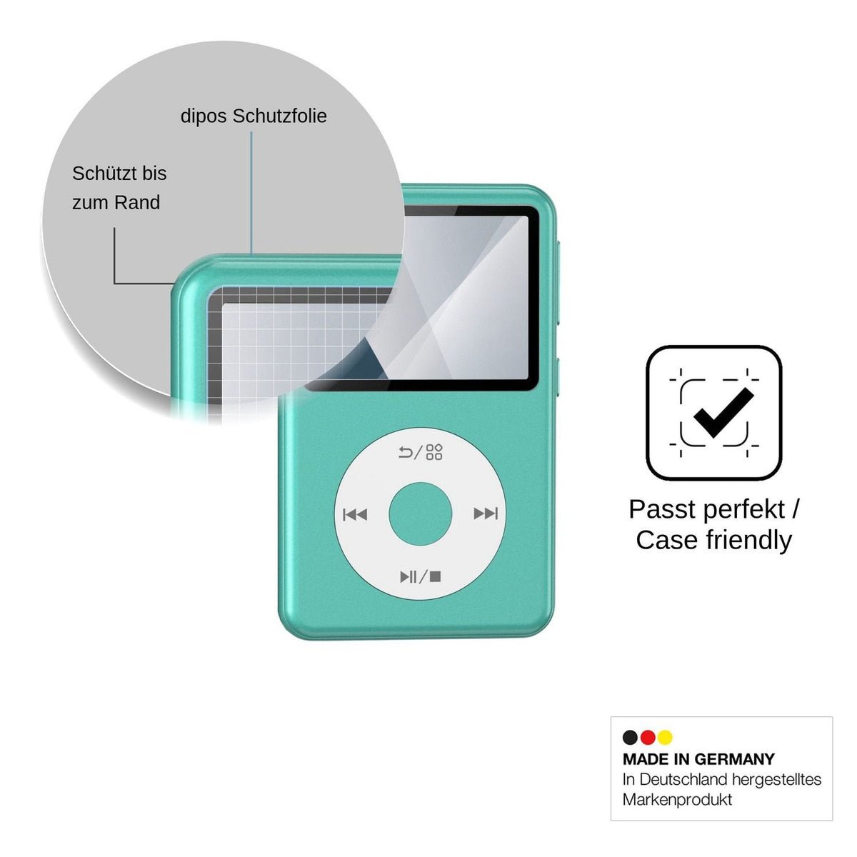 2x Screen Protector for innioasis Y2 Flexible Glass 9H dipos