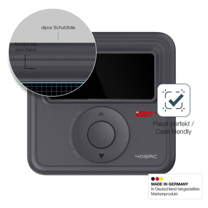 Besonders flexibler Displayschutz mit Anti-Shock-Schicht im Materialmix