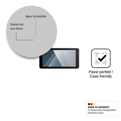 2x Screen Protector for Jado S6 Flexible Glass 9H dipos
