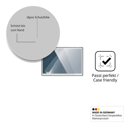 Besonders flexibler Displayschutz mit Anti-Shock-Schicht im Materialmix