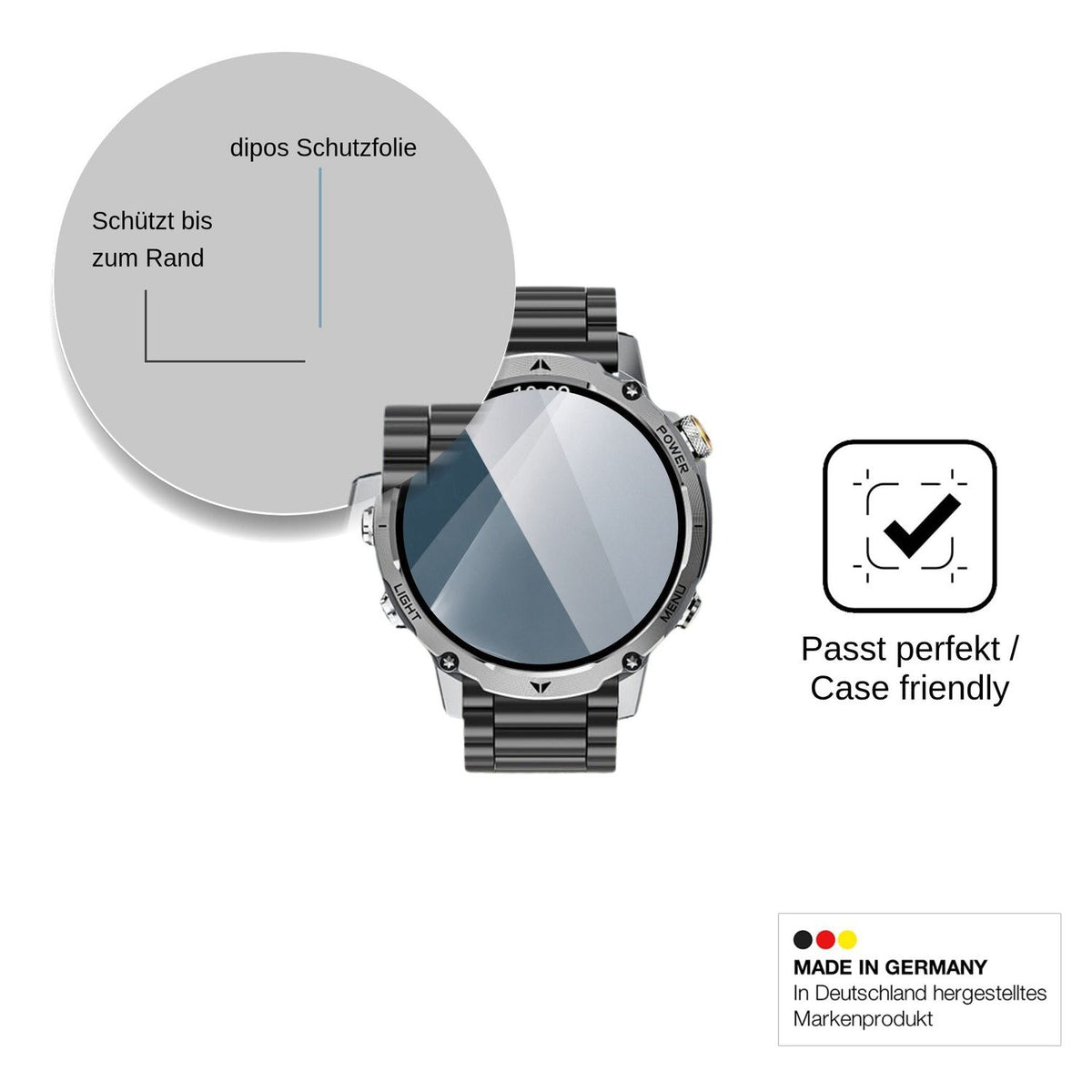 2x Screen Protector for Karchilor AK-102 Flexible Glass 9H dipos