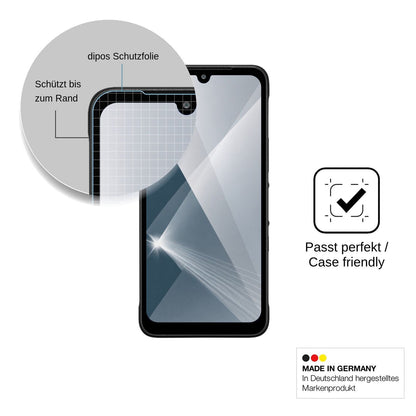 2x Screen Protector for Kyocera Digno BX4 Flexible Glass 9H dipos