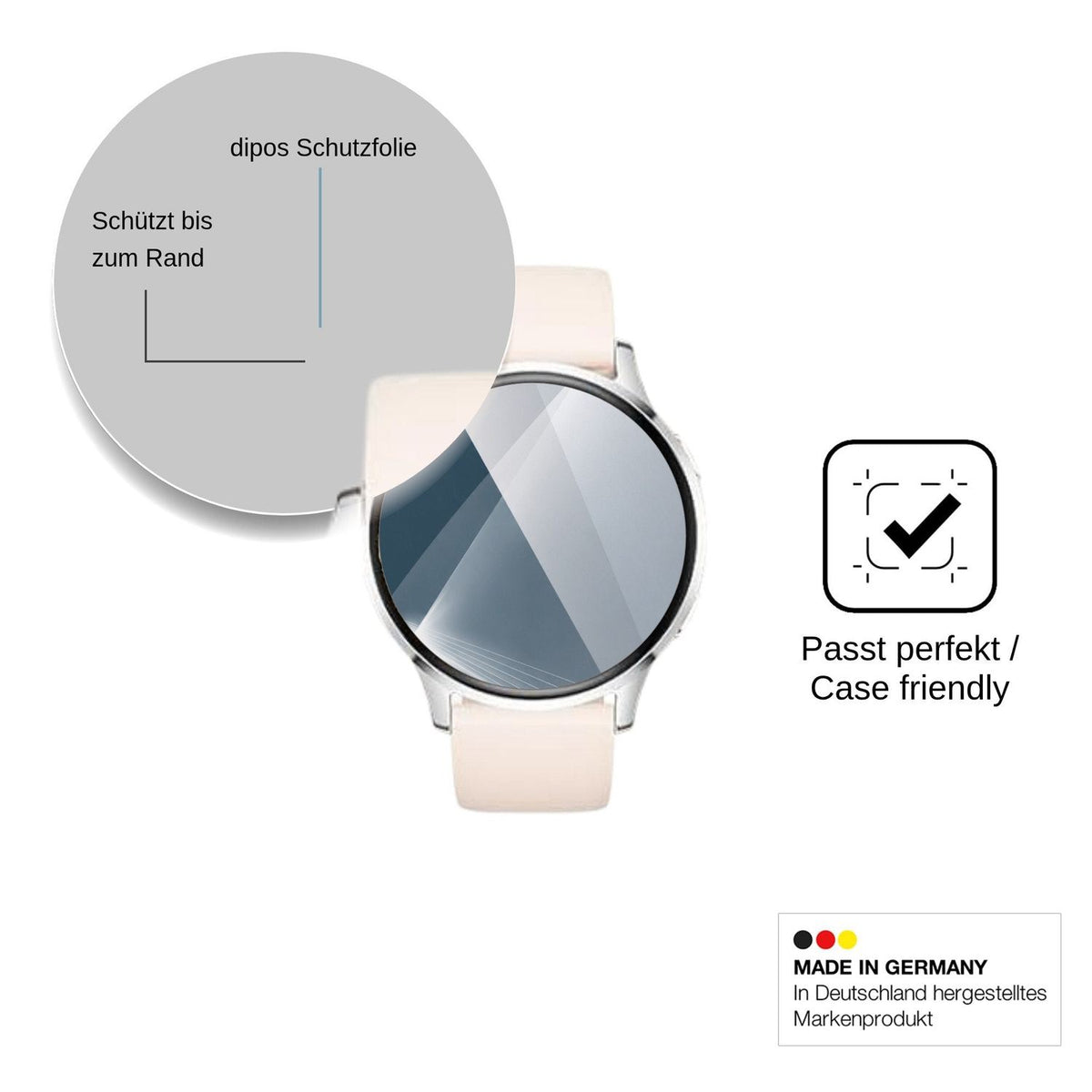 2x Screen Protector for LIGE FV25-F Flexible Glass 9H dipos